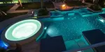 fiber optics pool lighting