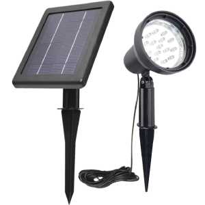 outdoor solar spotlights