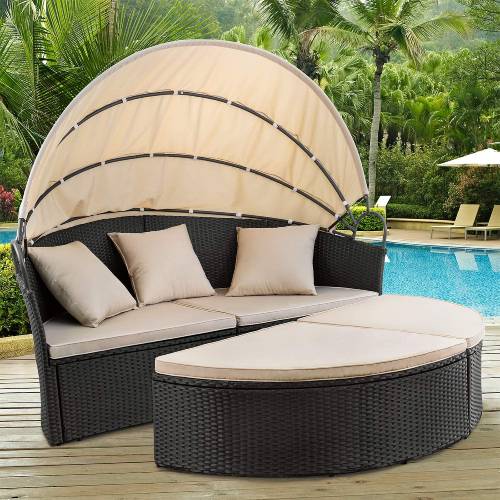 outdoor round daybed