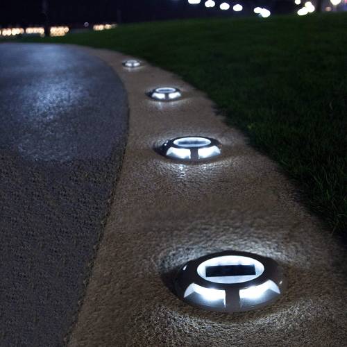 solar sidewalk lighting