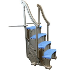 above ground pool steps