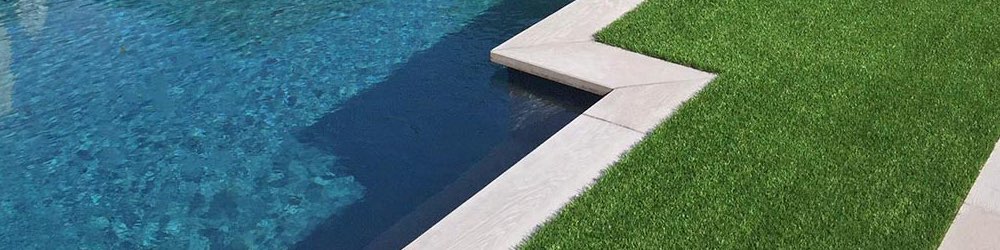artificial grass pool deck
