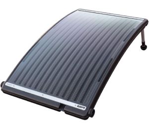 above ground solar heating panel